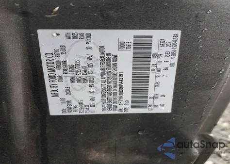 2006 Ford Ranger z USA, uszkodzony, nr VIN 1FTYR10D86PA42191